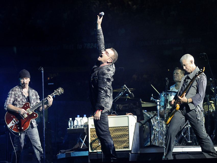 Live at the Giants stadium, New Jersey, September 2009