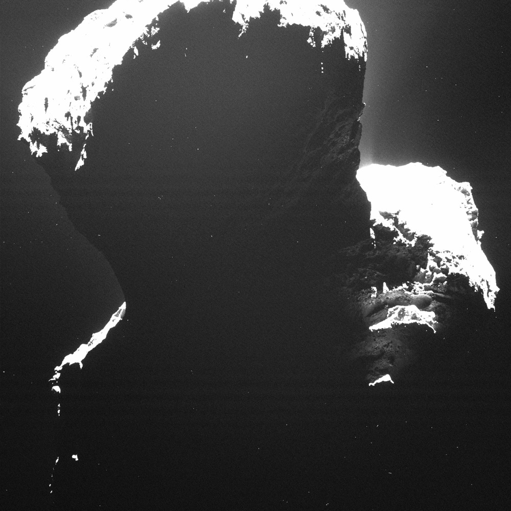 Comet 67P&#039;s Dark Side