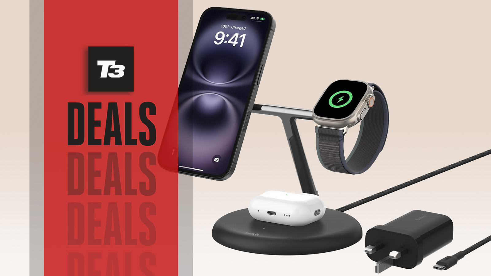 Belkin 3-in-1 stand deal