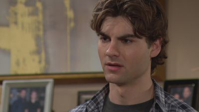 Remy (Christian Weissman) looks perplexed in The Bold and the Beautiful