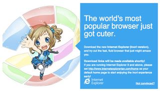 Internet explorer anime