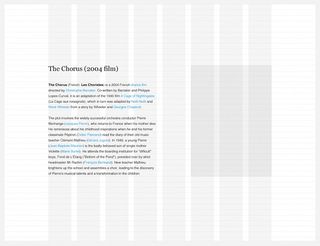 1910's Wikipedia design features an eight column grid for its desktop version, with four and two column versions for tablets and phones