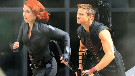 Hawkeye and Black Widow share a past