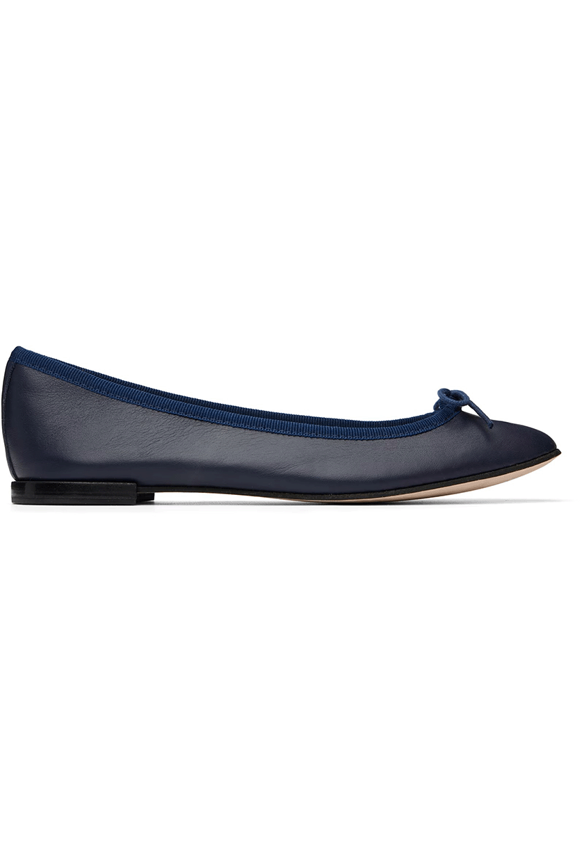 Repetto, Navy Cendrillon Ballerina Flats
