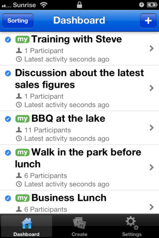 Doodle scheduling app for iPad and iPhone
