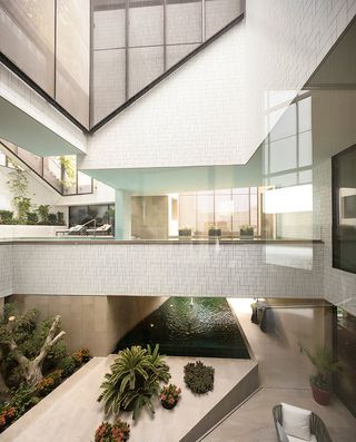 AGi Architects garden house in Kuwait