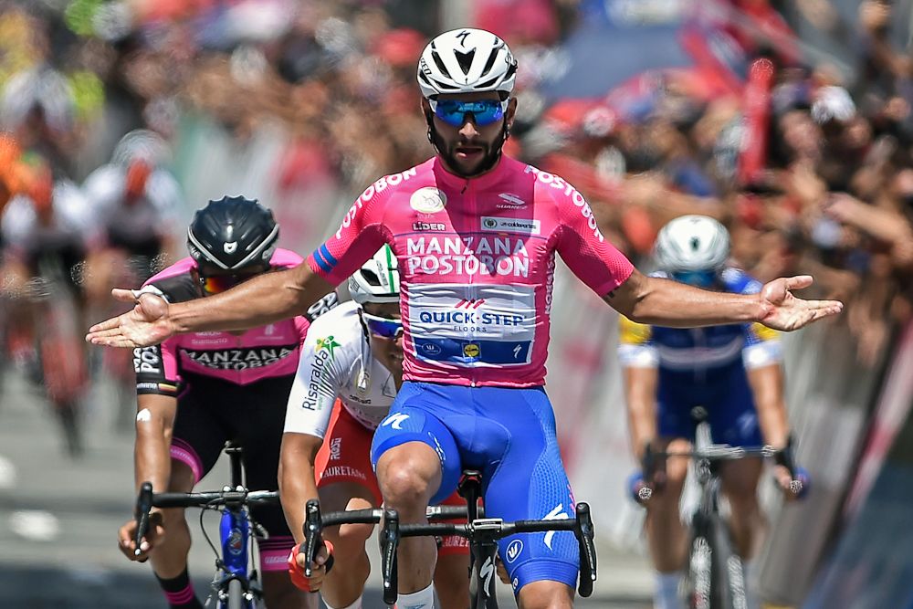 Fernando Gaviria (Quick-Step Floors) wins stage 3 of the 'Colombia Oro y Paz