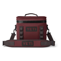 YETI Hopper Flip 8 Portable Soft Cooler (Wild Vine Red)