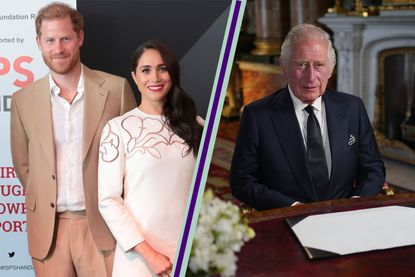 Prince Harry, Meghan Markle and King Charles