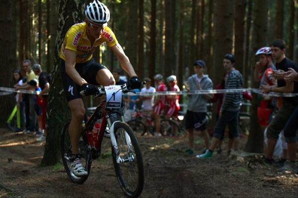 Jaroslav Kulhav&yacute; (Rubena Birell Specialized) on his way to a stage and overall win.