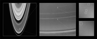 Saturn's Rings Created by Collision