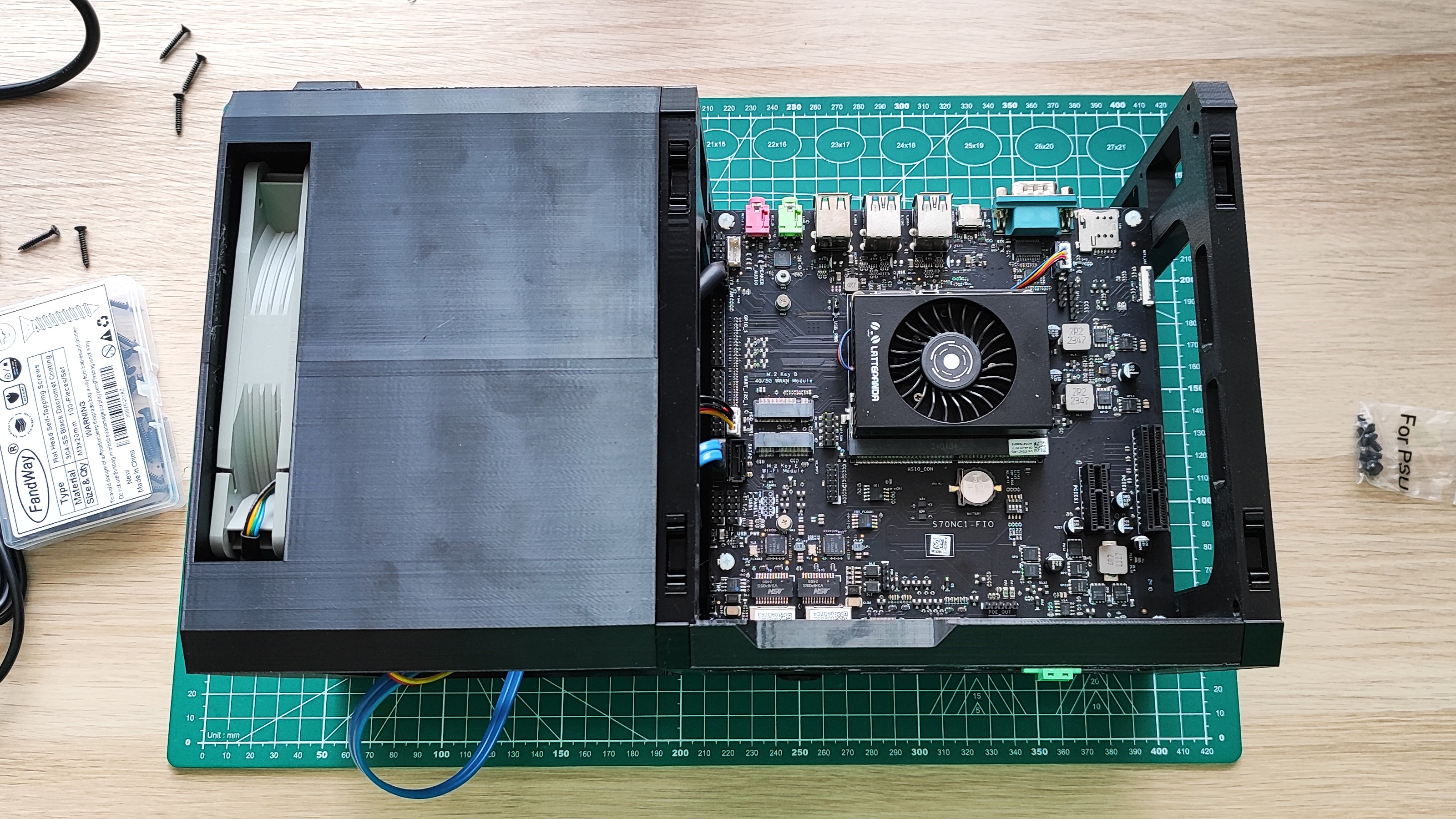 3D printed PC case