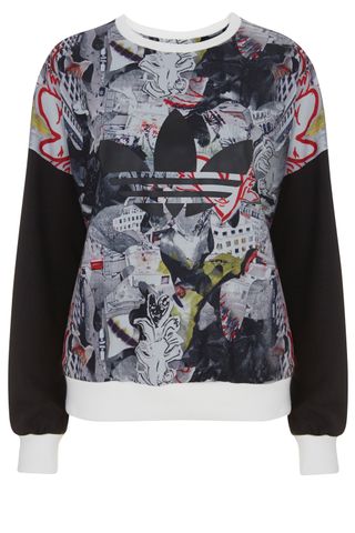 Topshop x Adidas Originals Womenswear Sweatshirt, £55