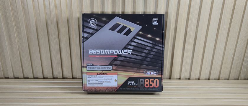 MSI B850 MPower - Retail packaging