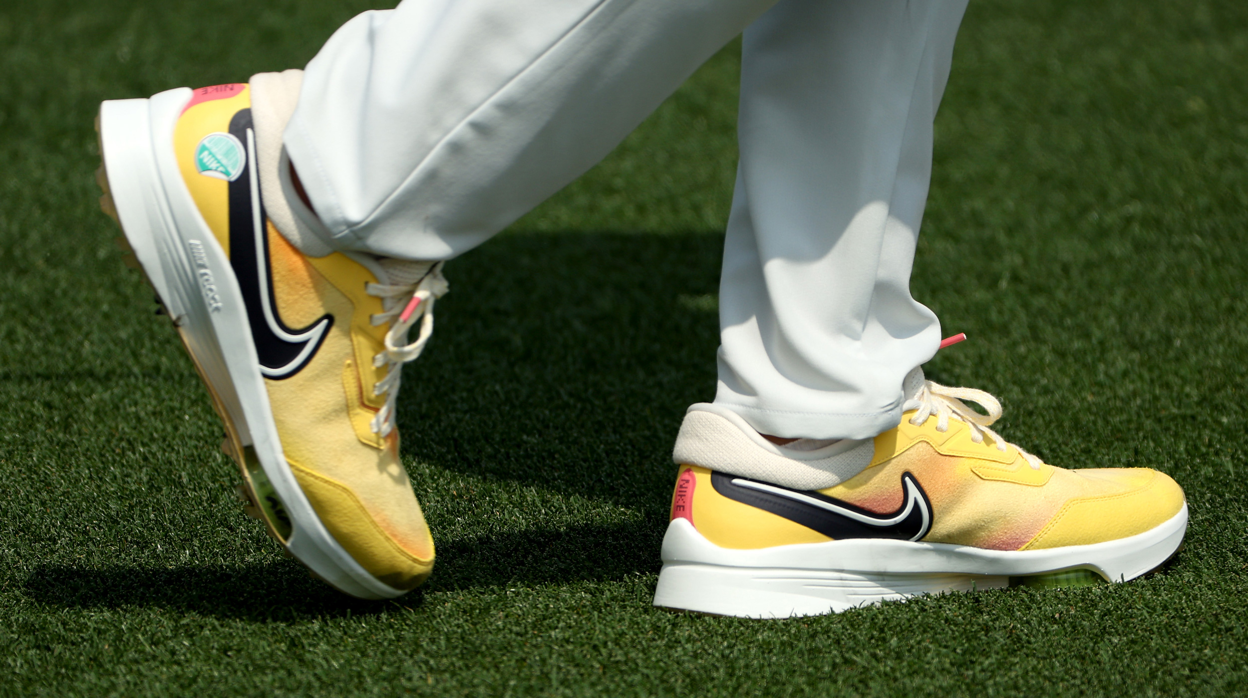 What Are Brooks Koepka's Yellow Nike Shoes At The Masters? | Golf Monthly