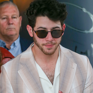 Nick Jonas is seen on January 30, 2023 in Los Angeles, California