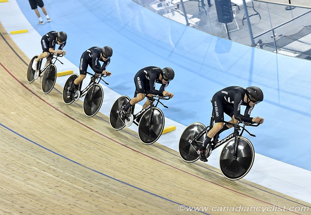 Men Team Pursuit Qualifying - New Zealand