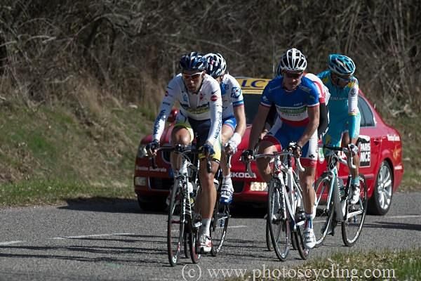 The breakaway was already established by the first KOM.