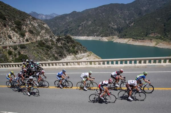 The breakaway heads toward the town of Glendora
