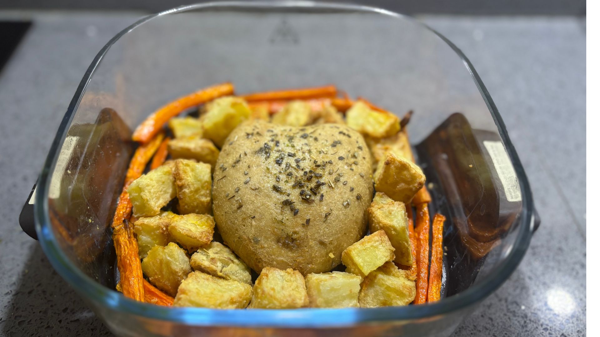 Making a roast dinner in the Ninja Crispi Air Fryer