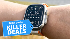 Apple Watch Ultra 2 on wrist with Killer Deals badge