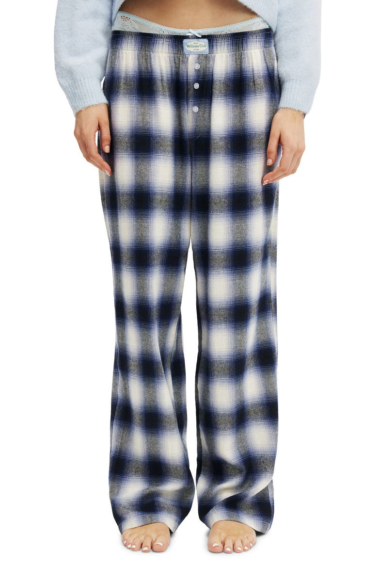 Women&#039;s Flannel Wide Leg Pant