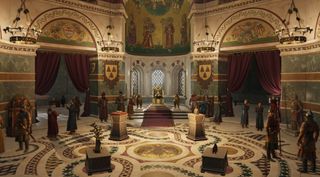 Byzantine throne room