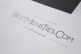 Letterhead design: BestMen'sTies.com