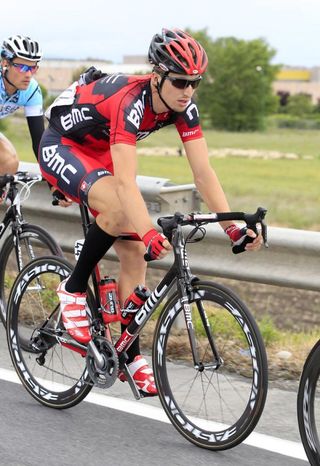 Taylor Phinney (BMC) is a keen fan of long socks