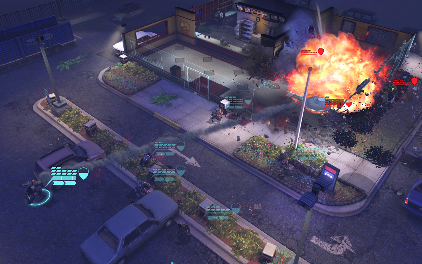 XCOM: Enemy Unknown missile attack