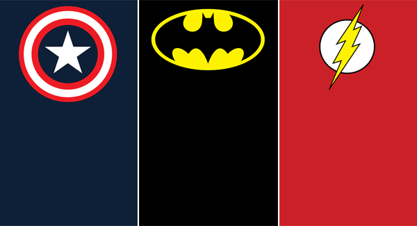 DC Marvel Minimalistic Dual by bbboz on DeviantArt