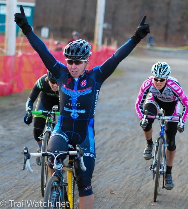 Laura Van Gilder (C3 Athletes Serving Athletes) wins the sprint