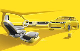 Volkswagen ID.EVERY1 Concept interior sketch