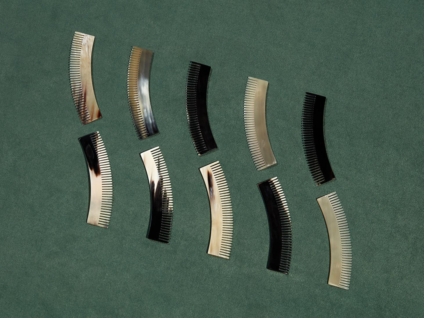 'Grand Hers' combs by Aurore Piedgrossi, shortlisted for Best Grooming Product, Wallpaper* Design Awards 2022
