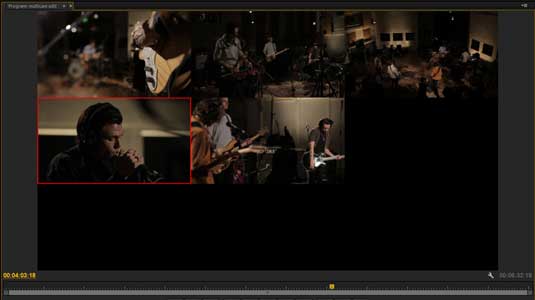 If footage shares no common timecode, you need to find sync points manually