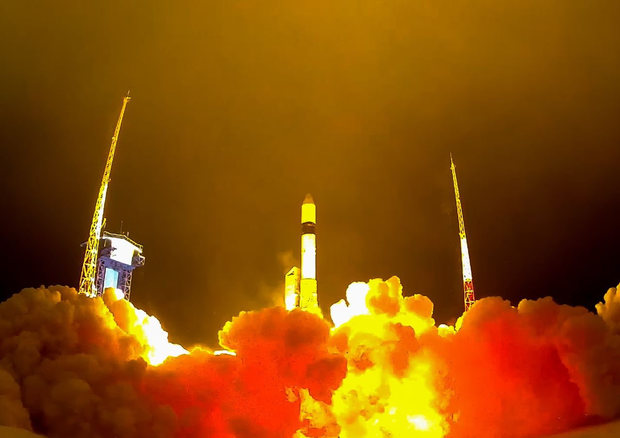 The final Rockot launch vehicle, built from an old Russian RS-18 intercontinental missile, launched three Gonets-M communications satellites and a military payload into orbit from the Plesetsk Cosmodrome on Dec. 27, 2019.