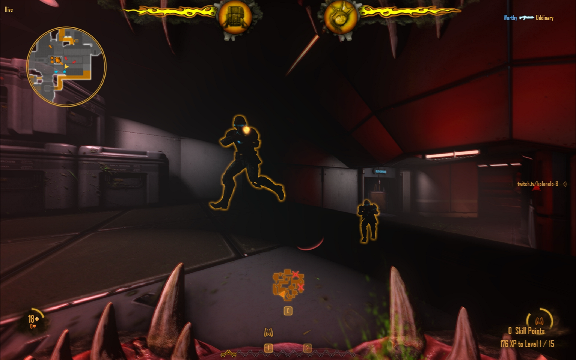 Natural Selection 2 Combat Marine assault