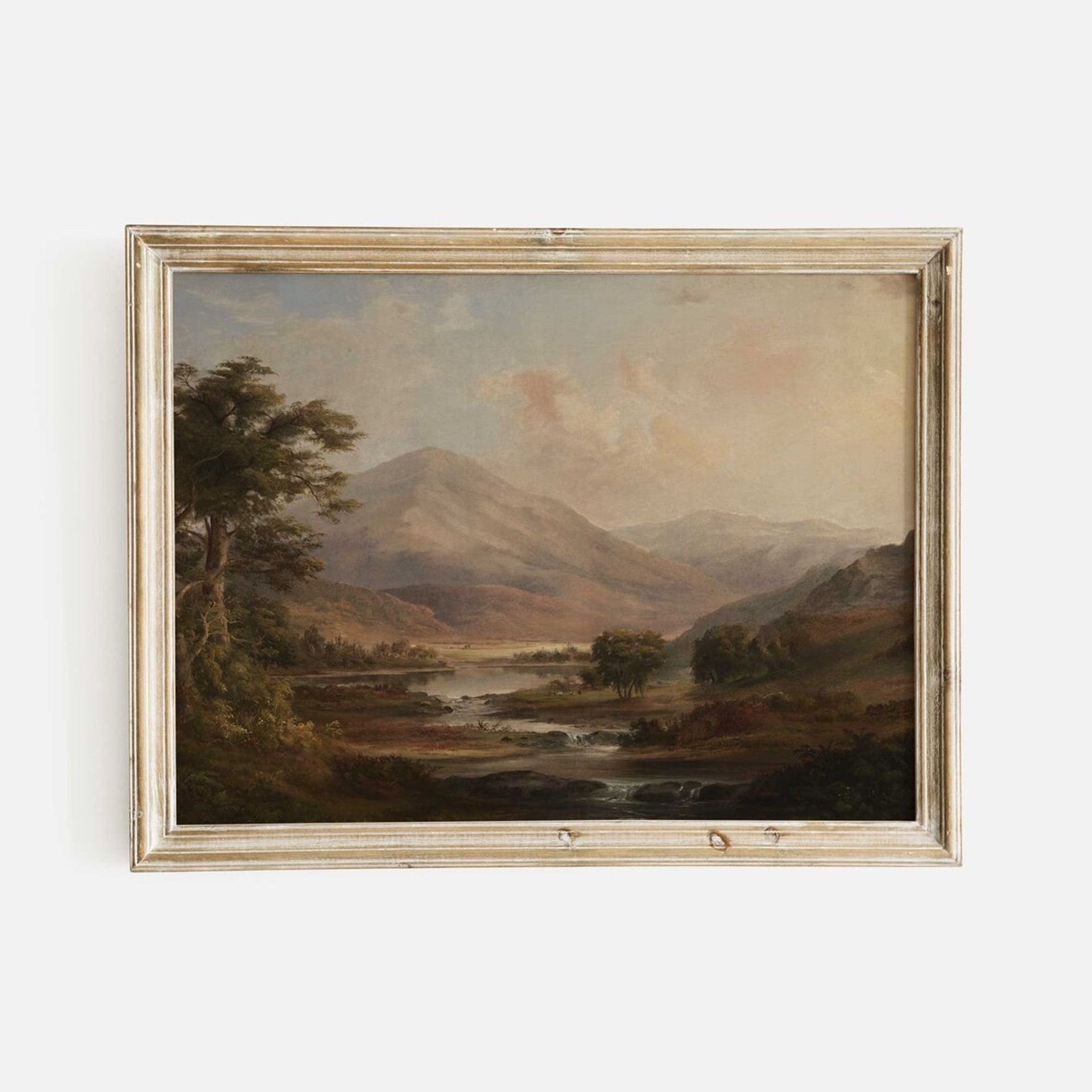 Vintage Scottish Landscape Print