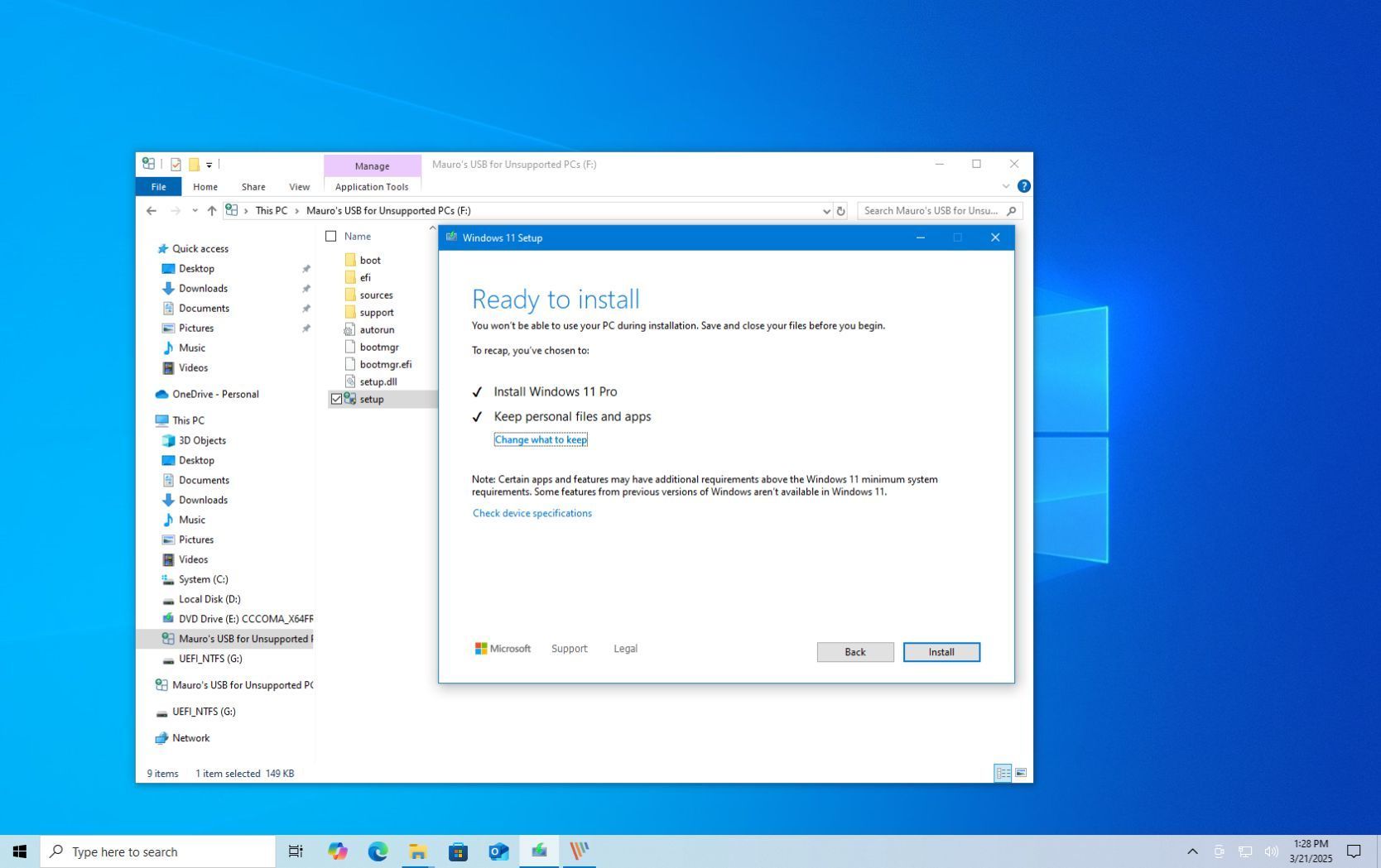 how to upgrade an unsupported computer to windows 11