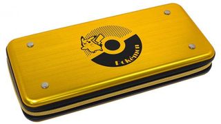 Switch accessories: HORI Nintendo Switch Pikachu Alumi Case (Gold)