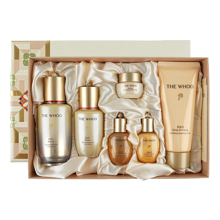 The History of Whoo Bichup Self-Generating Anti-Aging Concentrate Special 2pc Set / &amp;#45908; &amp;#54980; &amp;#48708;&amp;#52393; &amp;#51088;&amp;#49373; &amp;#50640;&amp;#49468;&amp;#49828; 2&amp;#51333; &amp;#49464;&amp;#53944;