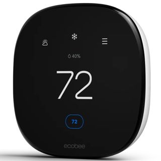 ecobee Smart Thermostat Enhanced on a white background