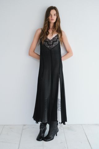 Lace Slip Dress Zw Collection