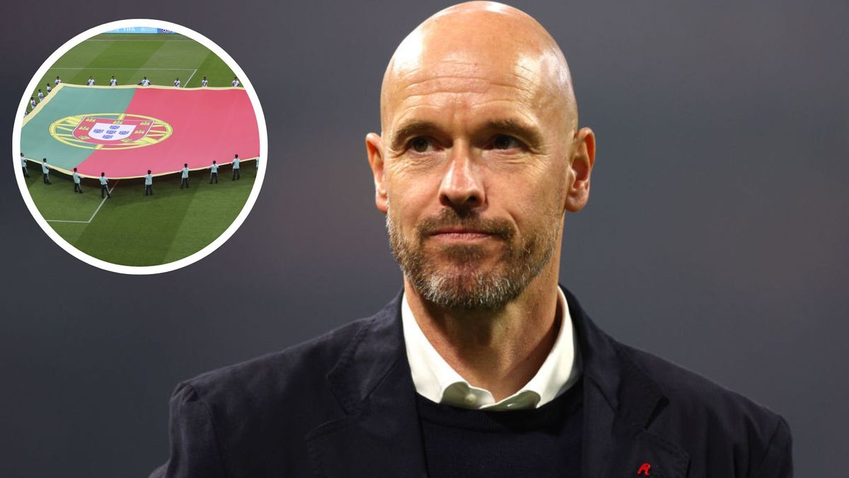 Erik ten Hag Manchester United Portugal flag