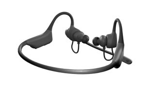 A headset against a white background.