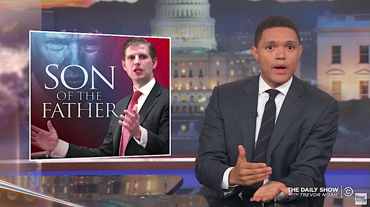 Trevor Noah tries to figure out Eric Trump