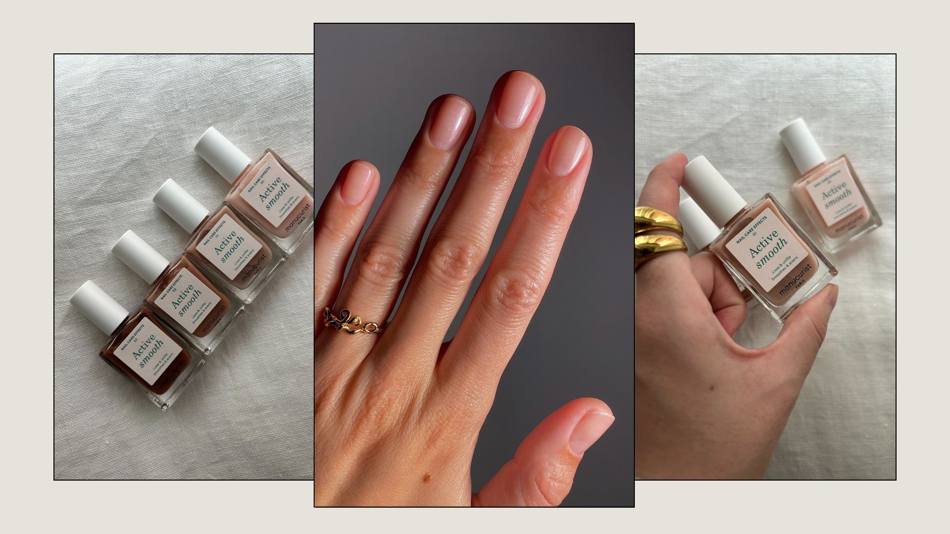 Manucurist Active Smooth manicure and Manucurist Active Smooth nail polishes