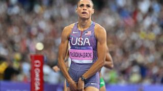 Sydney McLaughlin-Levrone at the Paris Olympics 2024