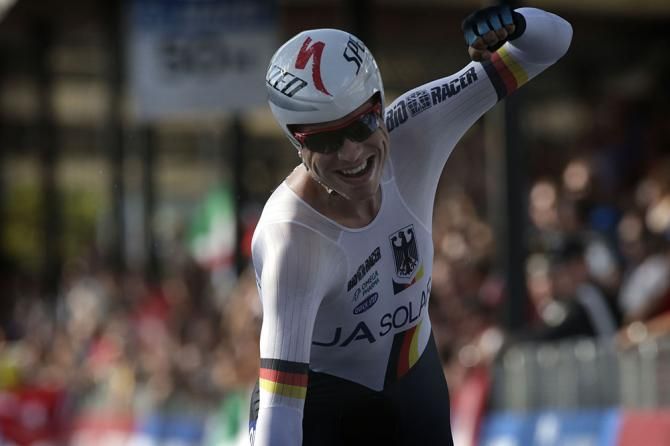 Tony Martin (Germany) celebrates