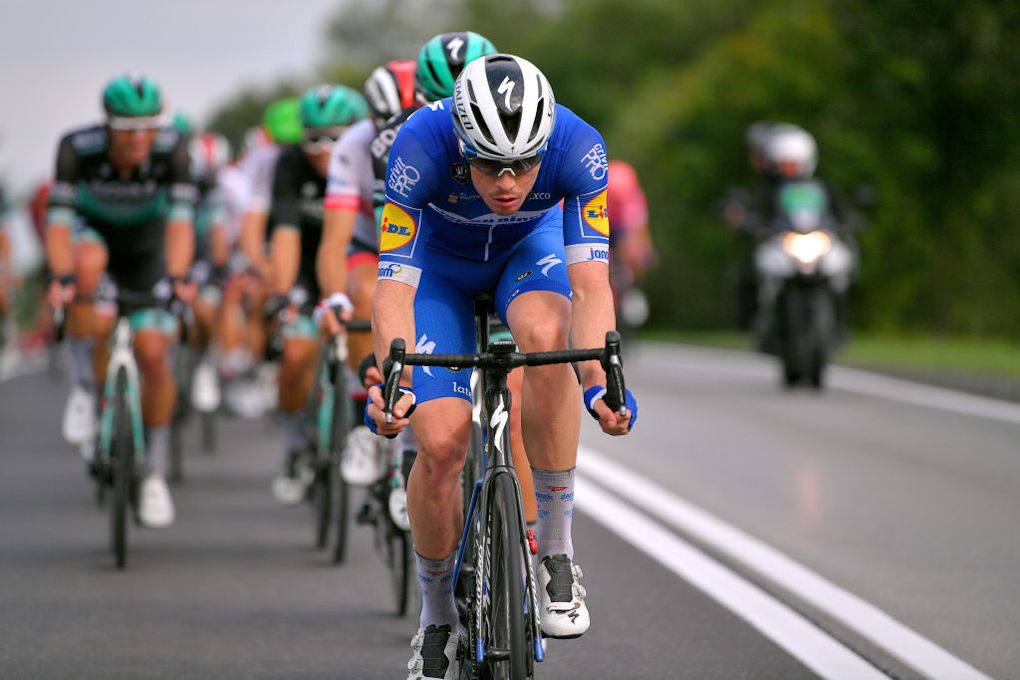Remi Cavagna driving the pace in Poland